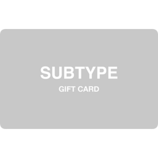 Subtype eGift Card - $500
