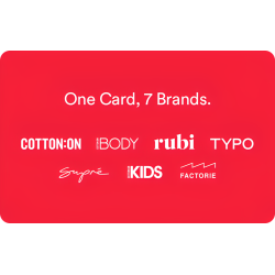 Cotton On Group eGift Card - $100