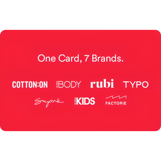 Cotton On Group eGift Card - $100