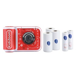 VTech Kidizoom Print Cam with Bonus Paper Pack - Red