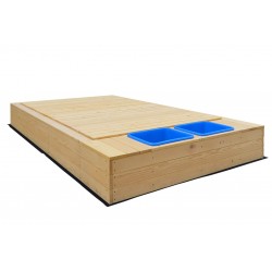 Lifespan Kids Mighty Sandpit with Wooden Cover