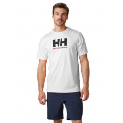Helly Hansen Logo Tshirt White Mens - White