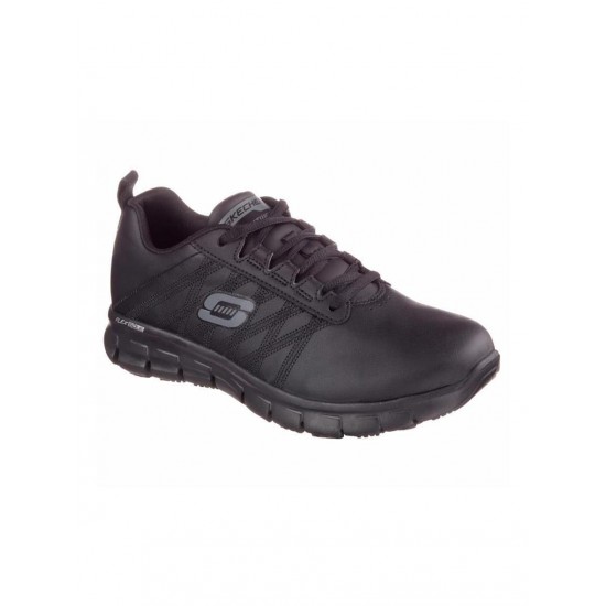 Skechers Sure Track Erath Womens Wide - Black