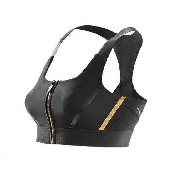 Skins Womens A400 Speed Crop Extra Small - Black/Gold