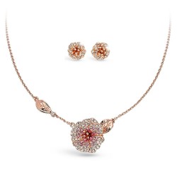 Pica LéLa - Desert Rose Necklace and Earrings Set