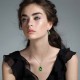 Pica LéLa - Royal Peridot Necklace & Earrings Set