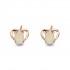 Wellington Jeweller - In-Love Solid Opal Earrings (Rose Gold)