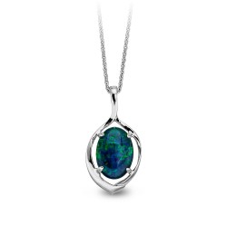 Wellington Jeweller - Royalty Triplet Opal Necklace